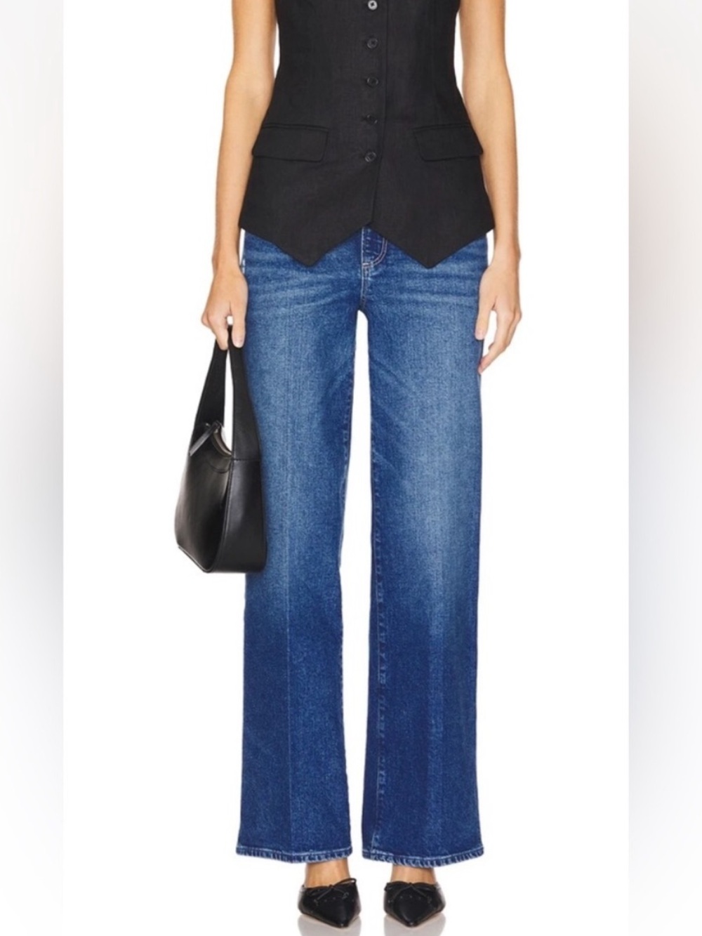 Paige Jeans Sasha Wide Leg in Modernism